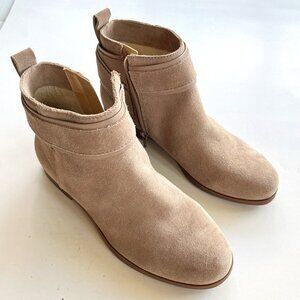 Sole Society Women's‎ Tan Leather Ankle Boots " SO-BEICE" Size 5.5M Booties